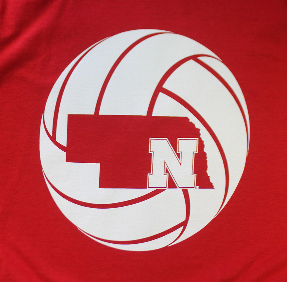 Youth Nebraska Volleyball State Tee