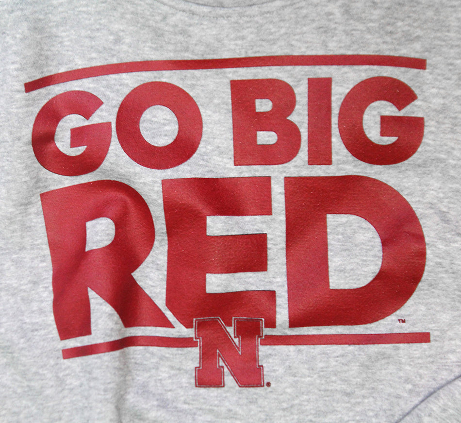 Adidas Youth Go Big Red Classic Fleece Crew