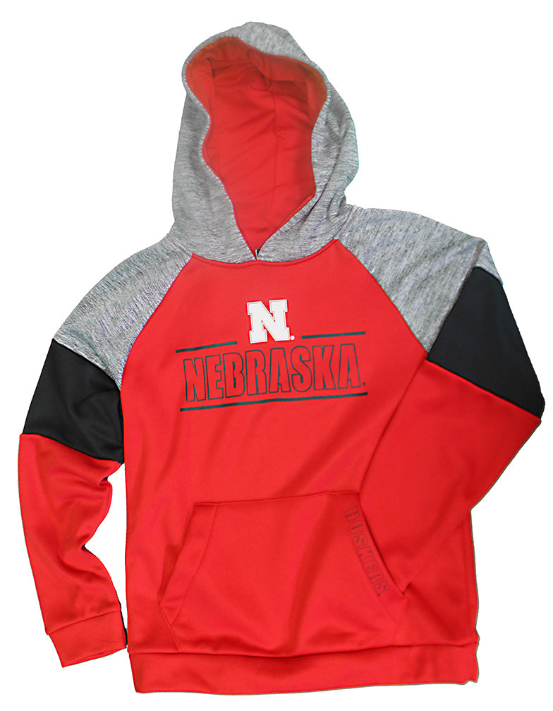 Youth Boys Nebraska Play N Hard Hoodie