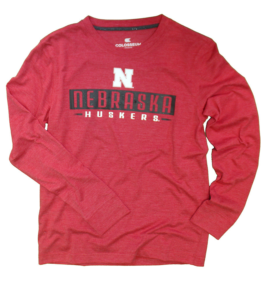 Youth Boys Huskers Schnelby Long Sleeve Tee