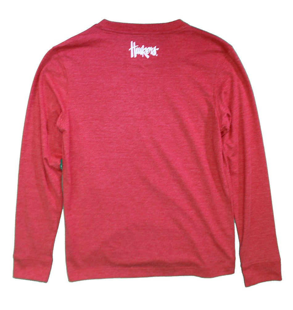 Youth Boys Huskers Schnelby Long Sleeve Tee