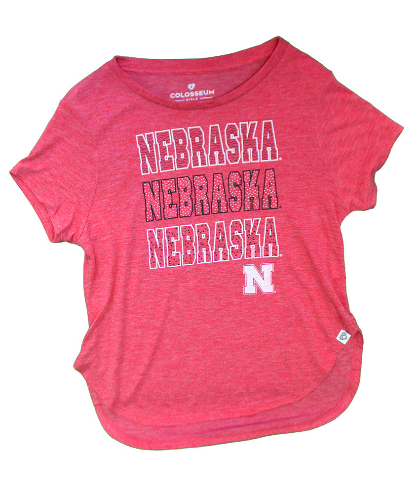 Youth Girls Nebraska Hathaway Top