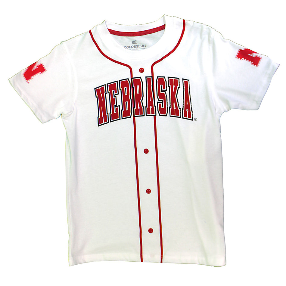 Youth Boys Nebraska Baseball Buddy Tee