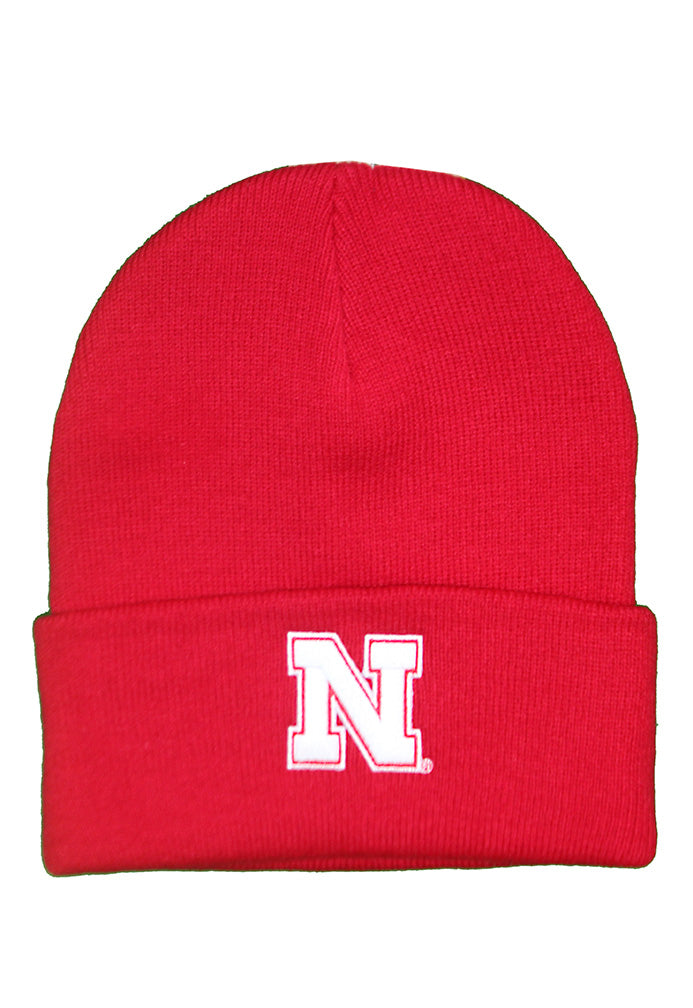 Youth Nebraska North Pole Cuff Knit Hat