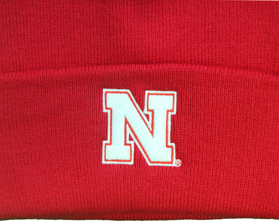Youth Nebraska North Pole Cuff Knit Hat