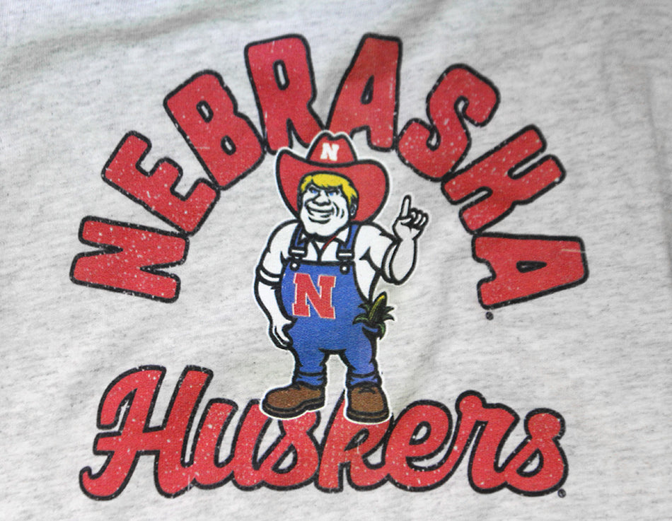 NEW HERBIE!  Youth Nebraska Herbie Husker LS Tee