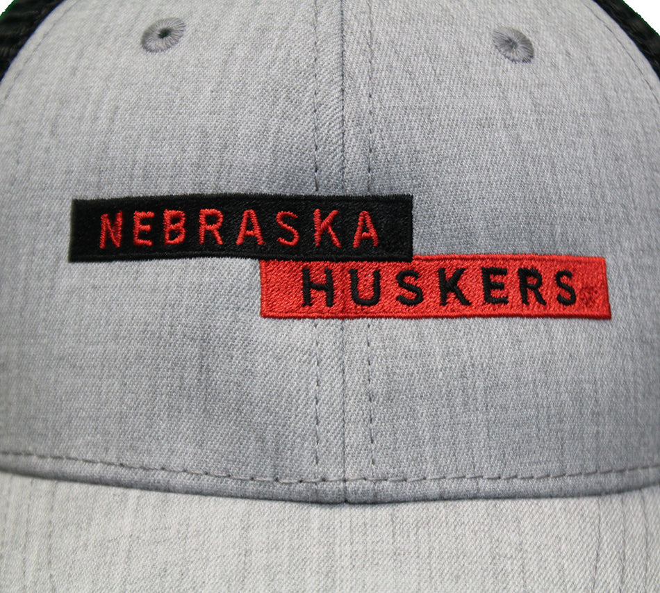 Youth Nebraska Huskers Adjustable Trucker