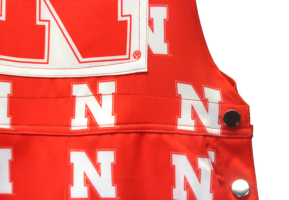 Youth Nebraska All N's Gameday Bib Overalls