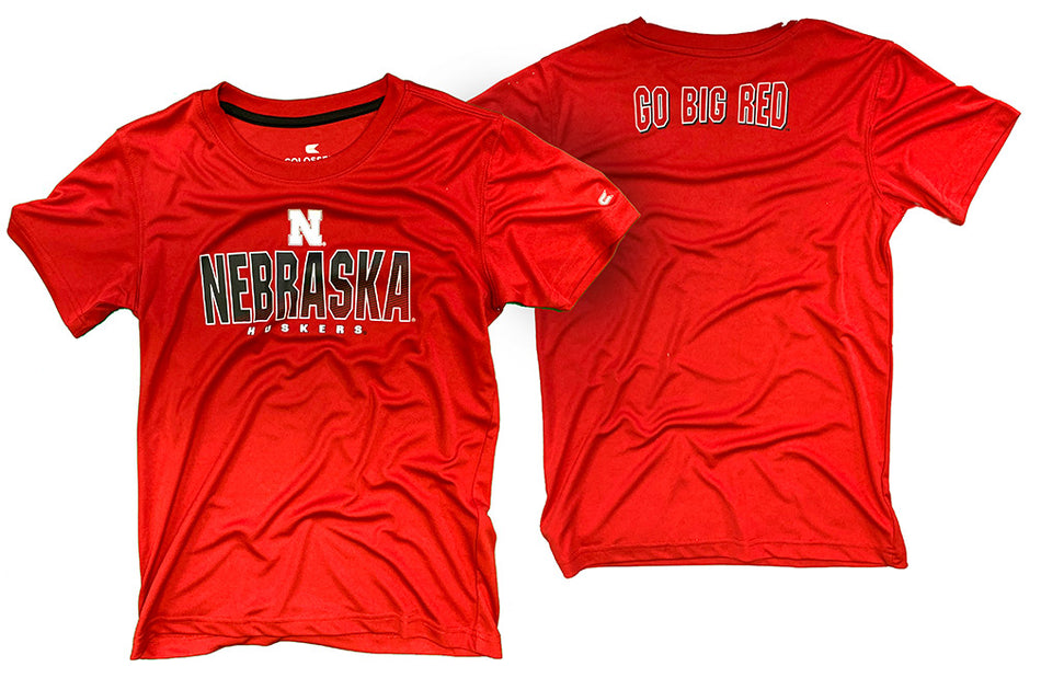Youth Nebraska Huskers GBR Hype Tee