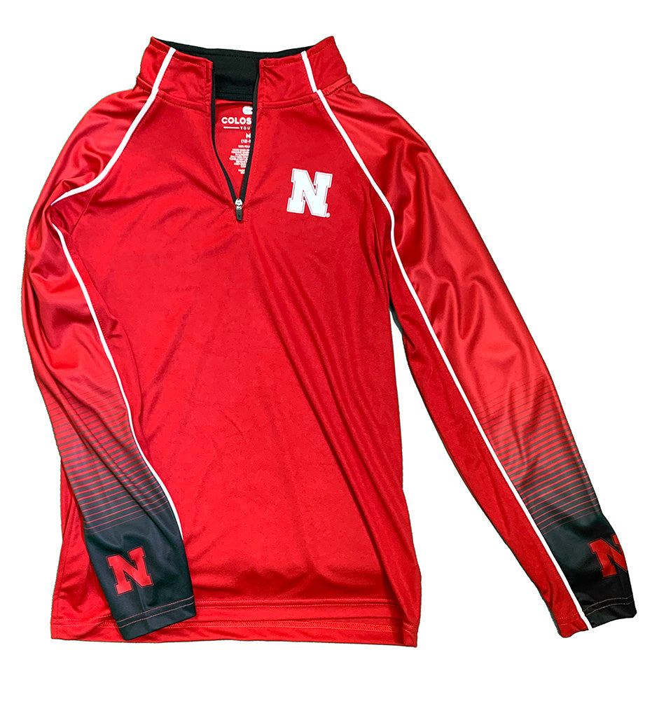 Youth Boys Nebraska Armada Quarter Zip