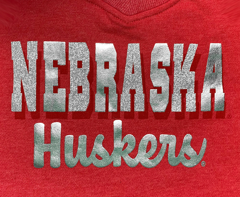 Youth Girls Nebraska Huskers Treasure Fleece