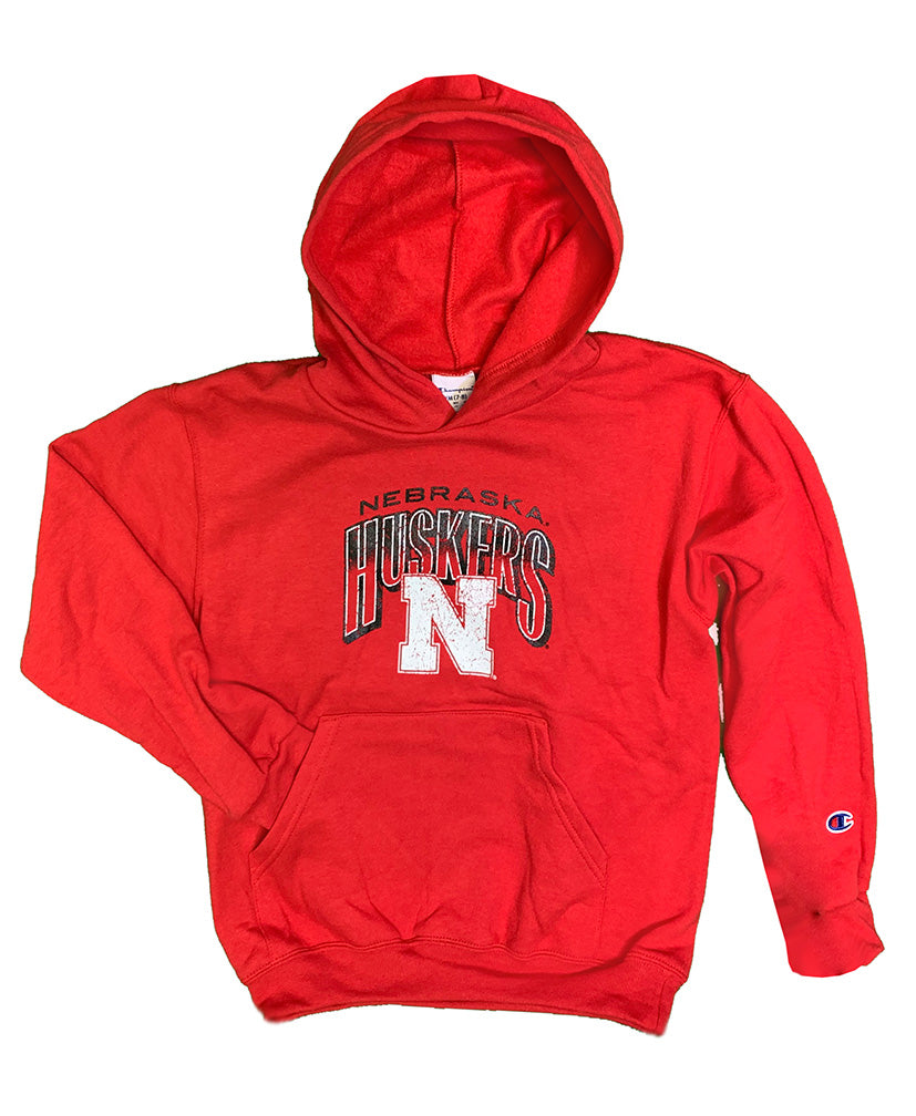 Youth Nebraska Huskers Powerblend Hoodie
