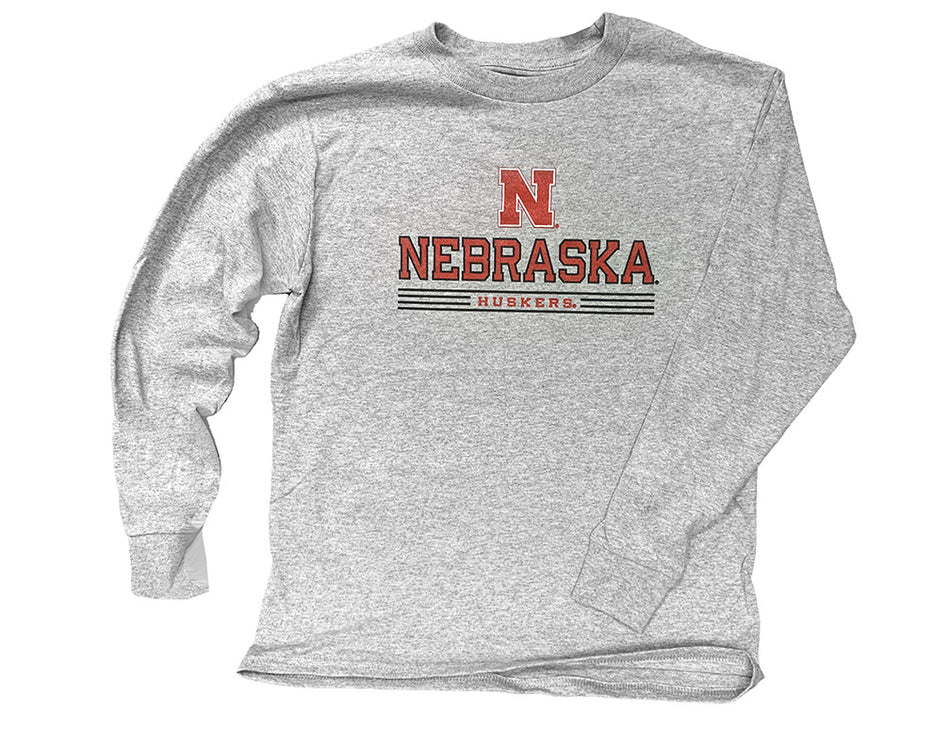 Youth Nebraska Huskers GBR LS Champion Tee