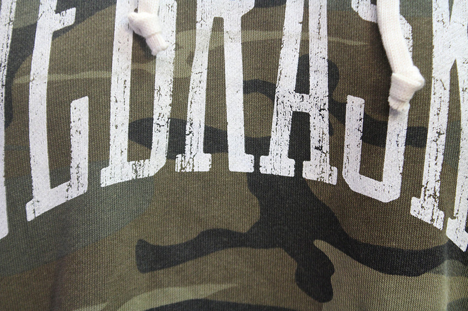 Nebraska Day Off Camo Hoodie