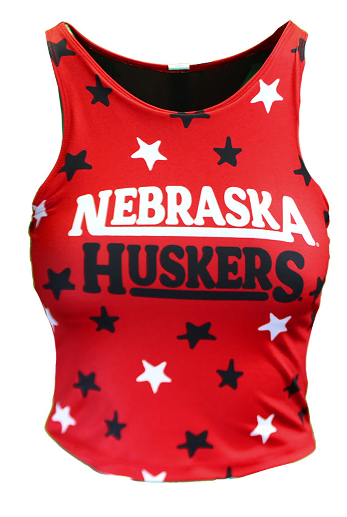Womens All-Star Nebraska Huskers Crop