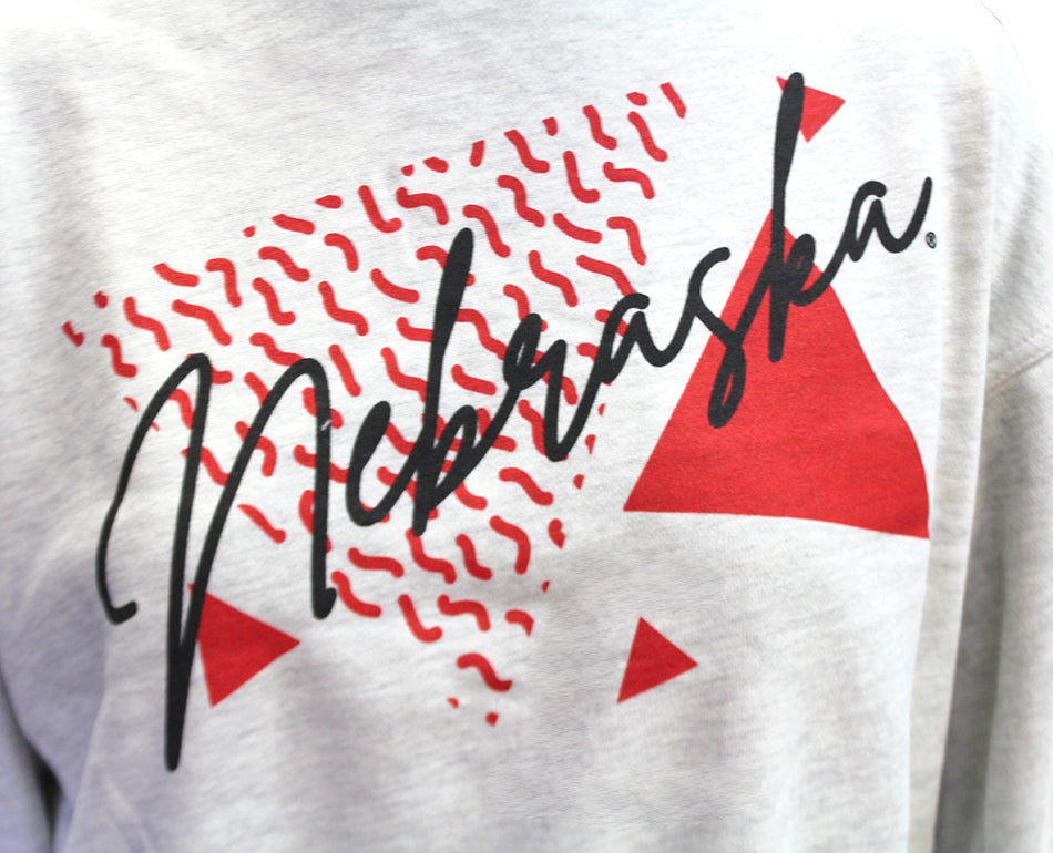 Womens Nebraska The Max Hailey Crewneck