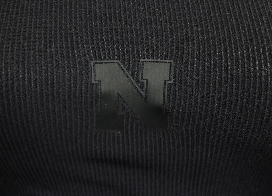 Womens Midnight Nebraska Shoulder N Side-Tie Top