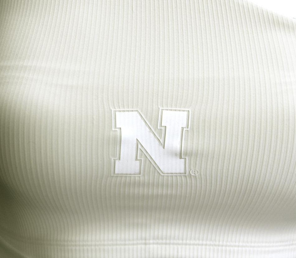 Womens Ivory Nebraska Shoulder N Side-Tie Top