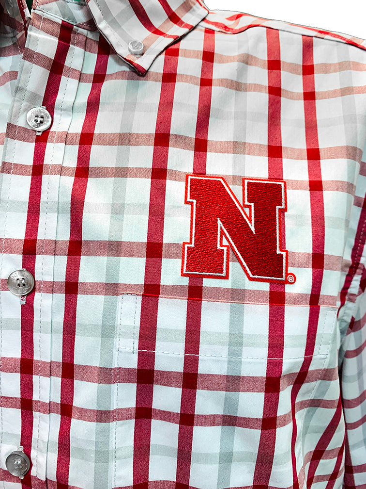 Nebraska Tending Antigua Button Up