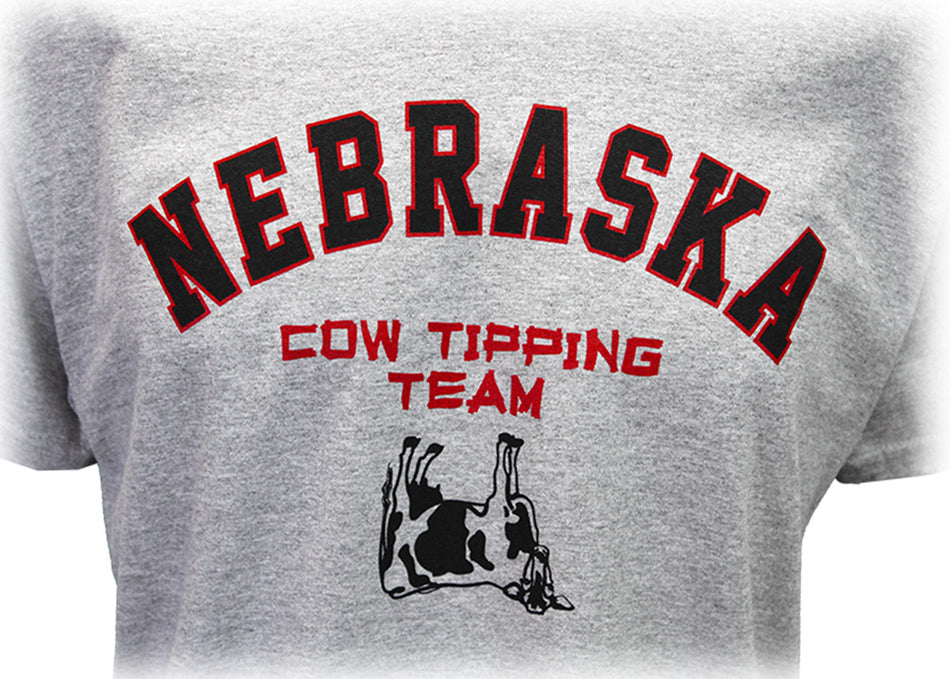 Nebraska Cow Tipping Team Tee