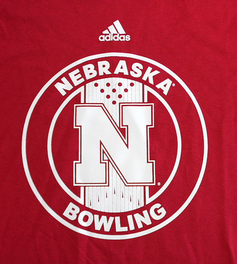 Adidas Nebraska Sports Bowling Tee