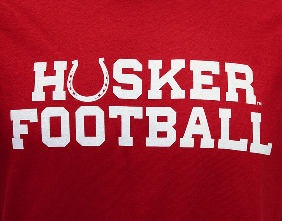 Lucky Husker Football Tee