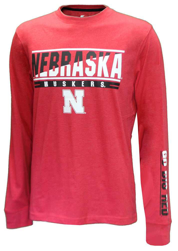 Nebraska Huskers Go Big Red LS Tee