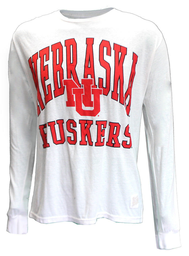 Nebraska Huskers NU LS Retro Tee
