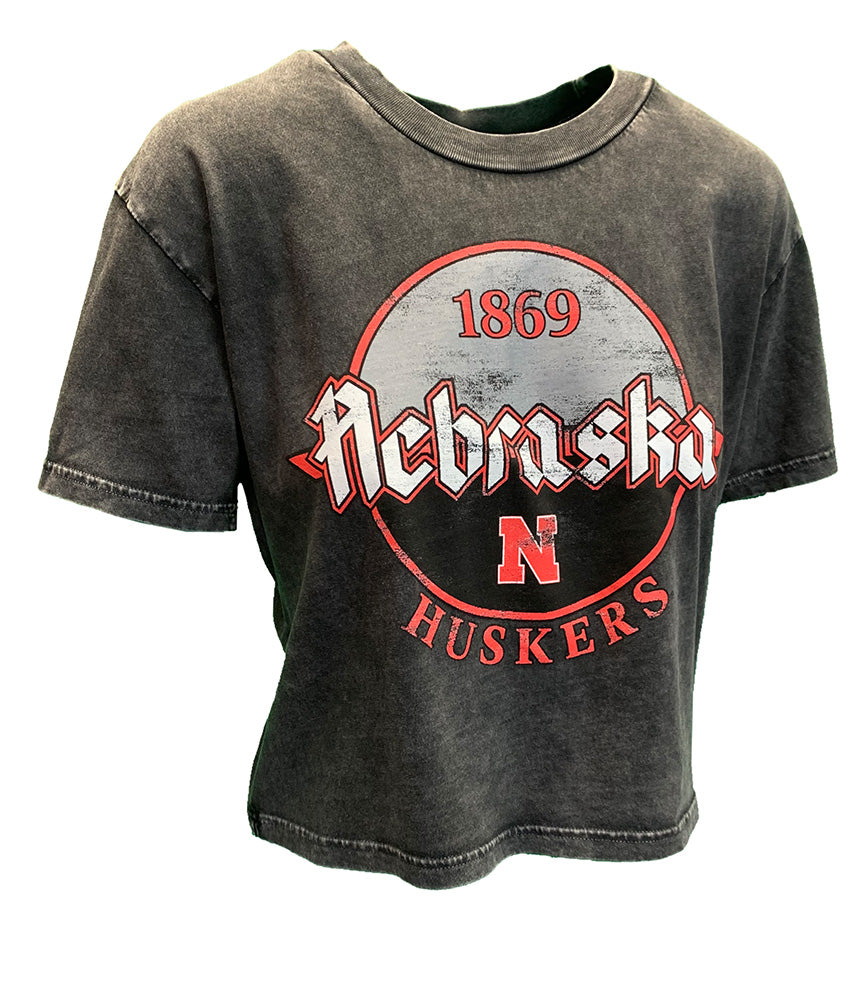 Womens 1869 Nebraska Huskers Styx Tee