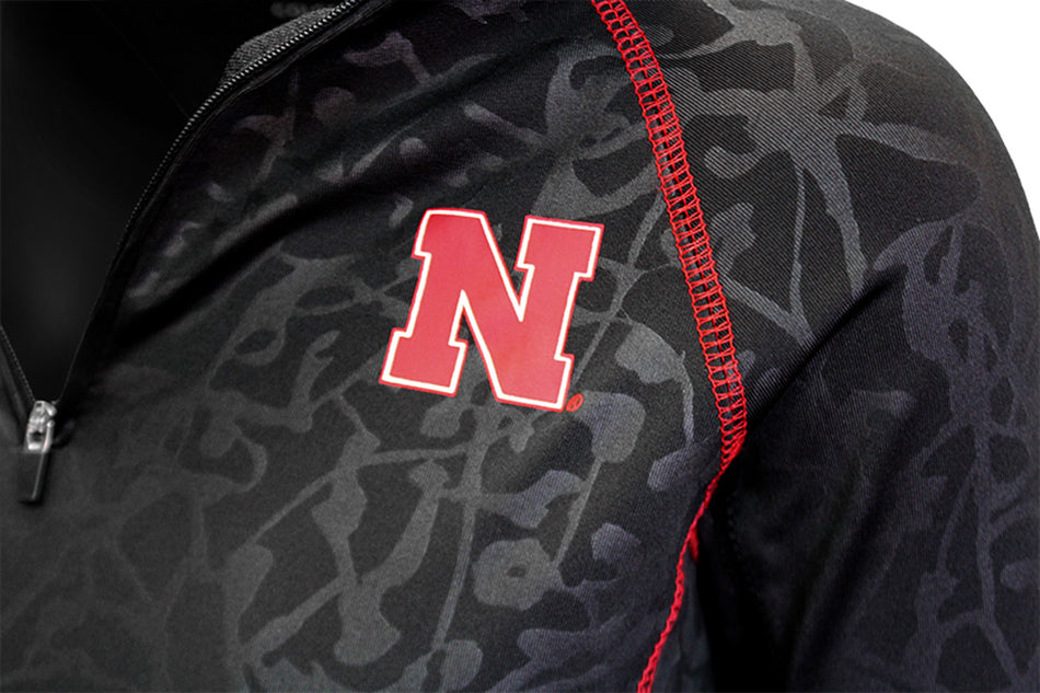 Lady Huskers Tonal Quarter Zip