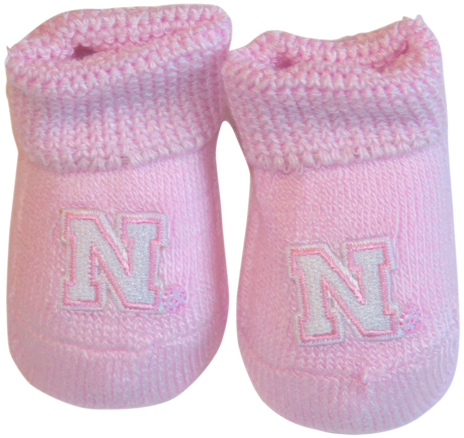 New Born Pink Booties