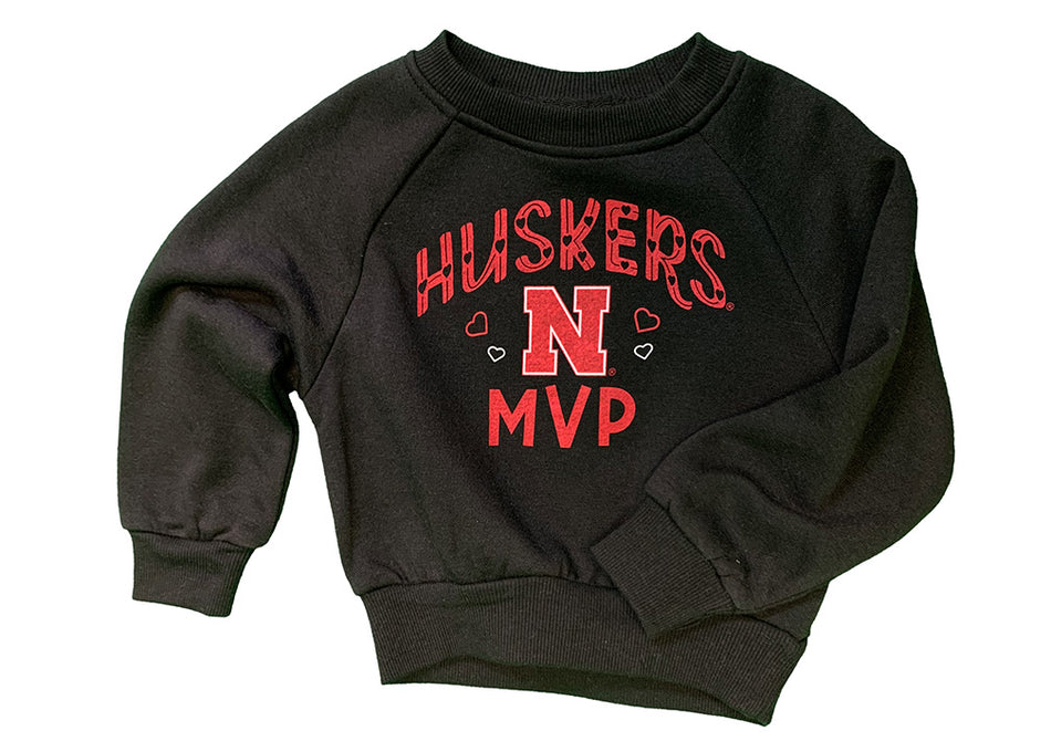 Toddler Girls Huskers MVP Fleece N Short Set