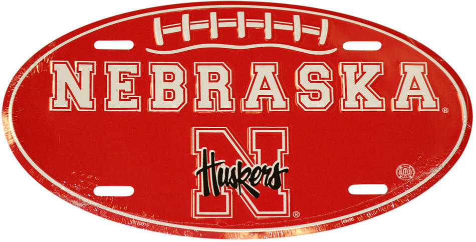 Football License Plate