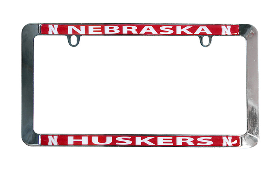 Thin Rim Nebraska Huskers License Frame