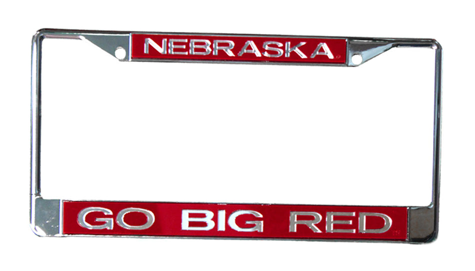 Nebraska Go Big Red License Frame