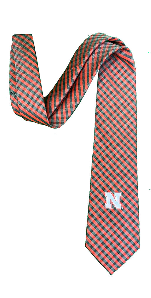 Nebraska Gingham Tie