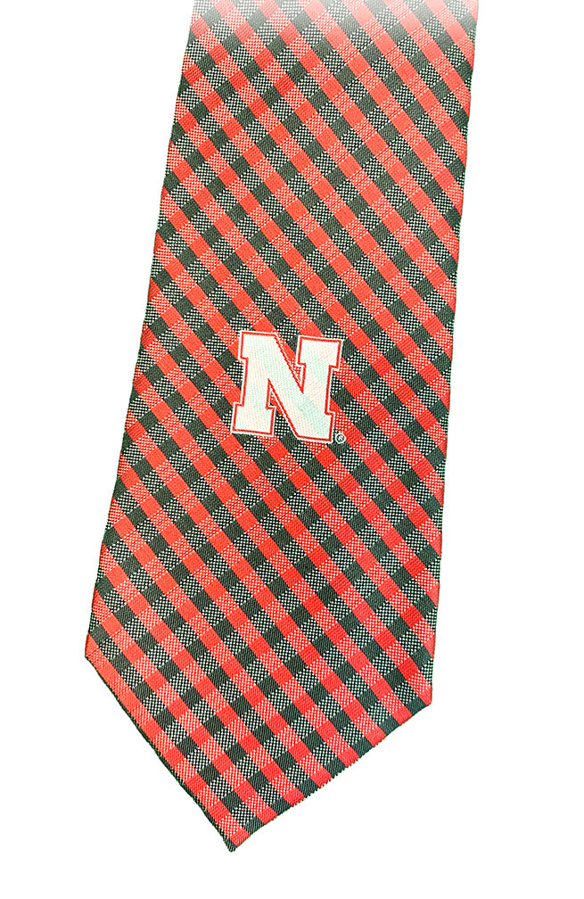 Nebraska Gingham Tie