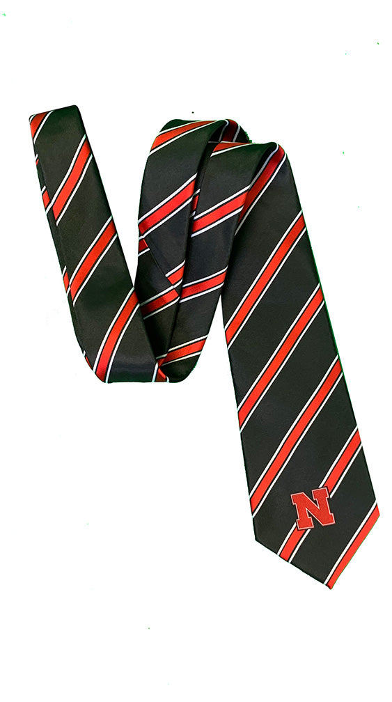 Nebraska Corgan Woven Tie