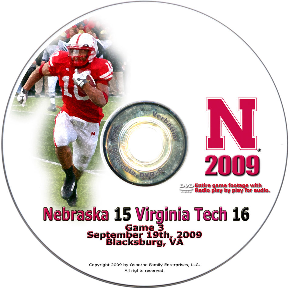 2009 Virginia Tech Dvd