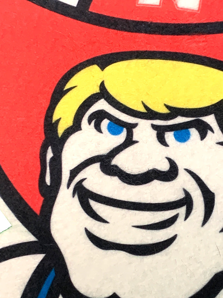 Herbie Husker Mascot Cut Out Pennant