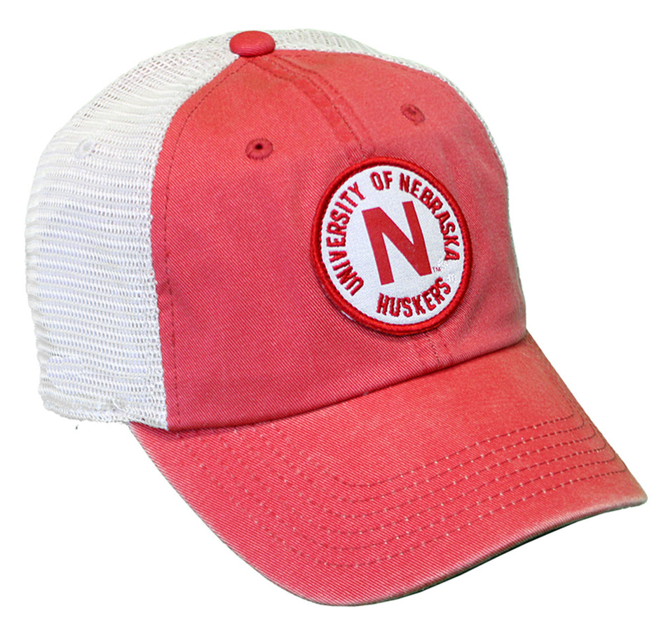 Nebraska Keepsake Circle Patch Cap