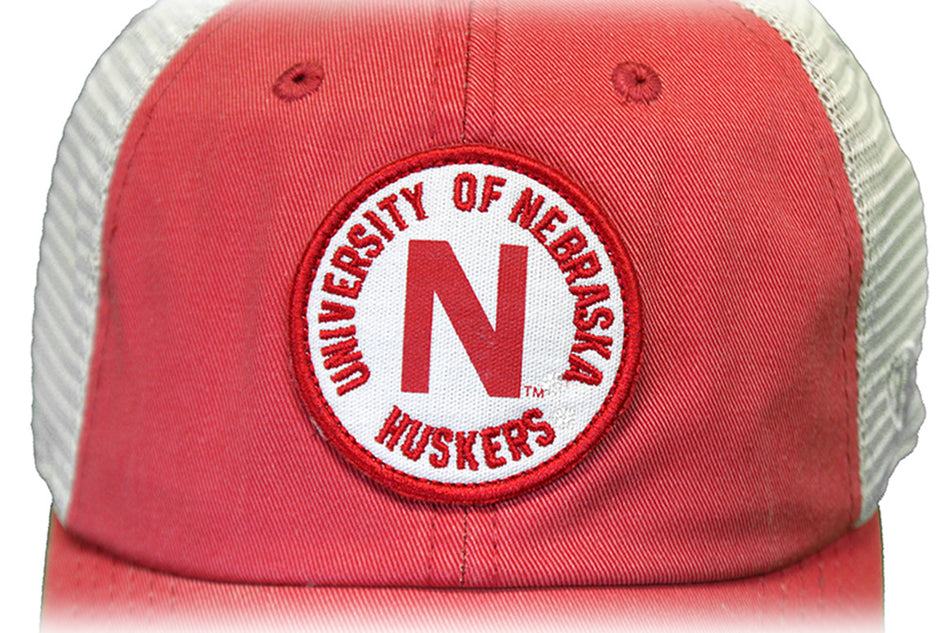 Nebraska Keepsake Circle Patch Cap