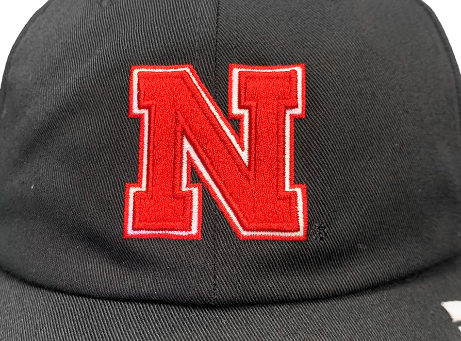 Adidas 2024 Nebraska CoachesSlouch - Black