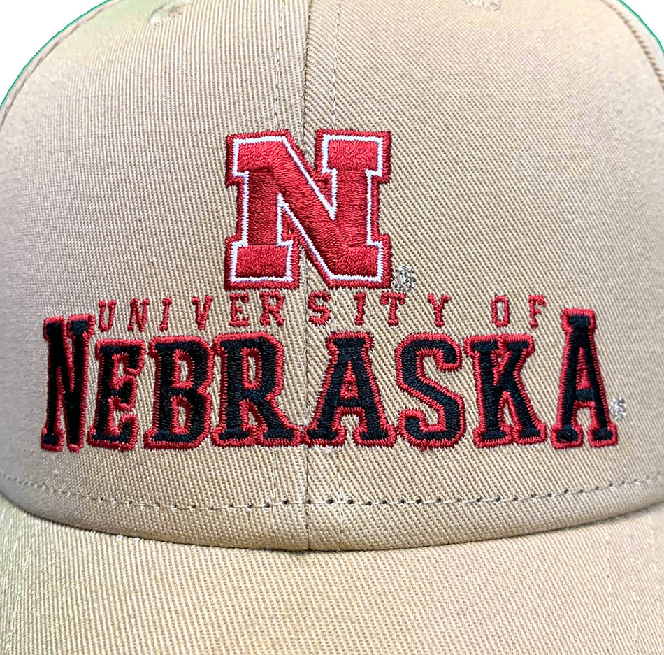 Khaki University Of Nebraska Powell Cap