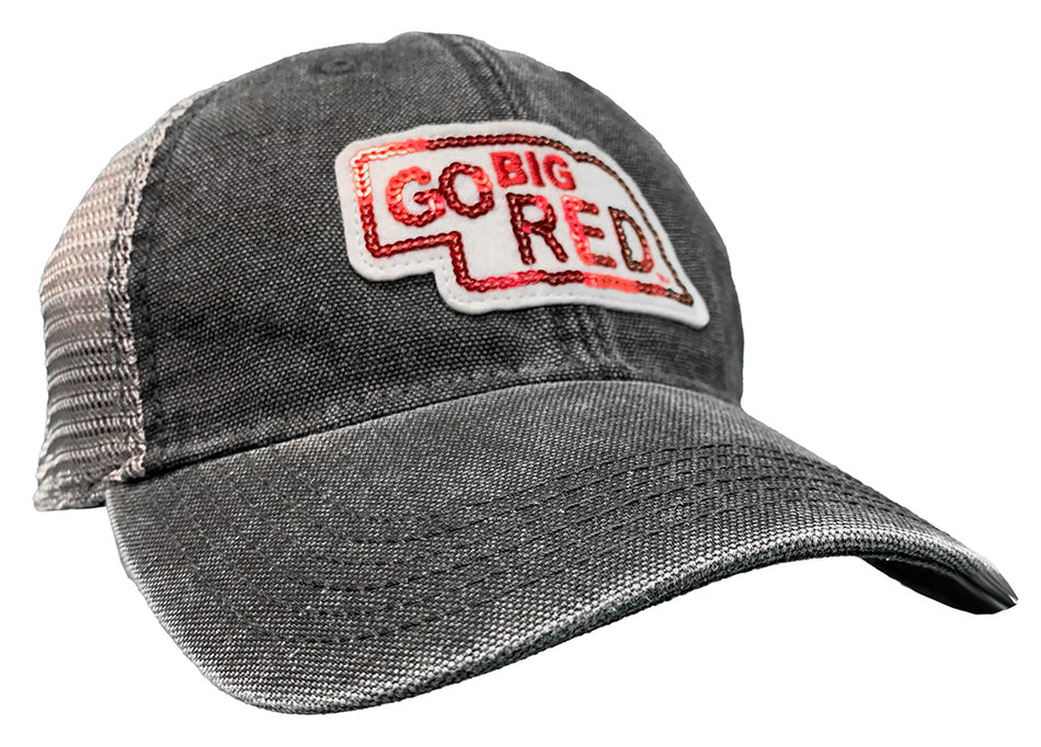 Vintage GBR Sequins Dashboard Trucker