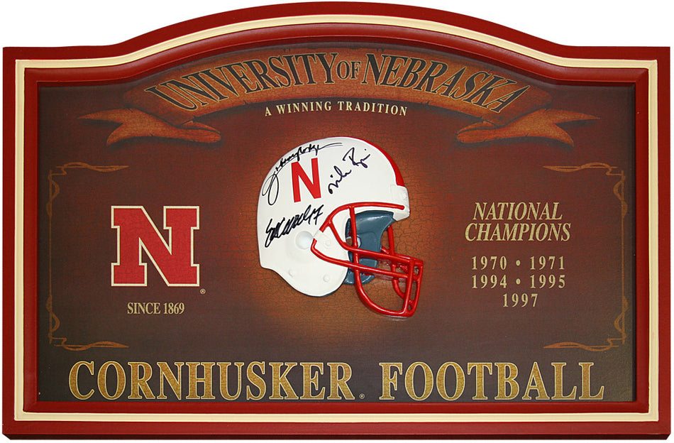 Heisman Auto. Vintage Sign