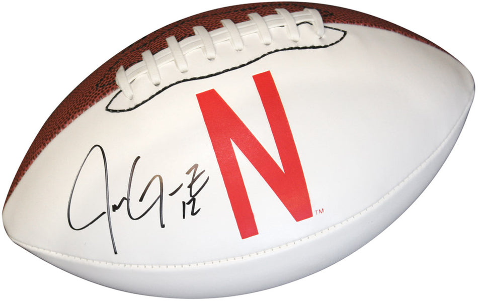 Joe Ganz Signed Football