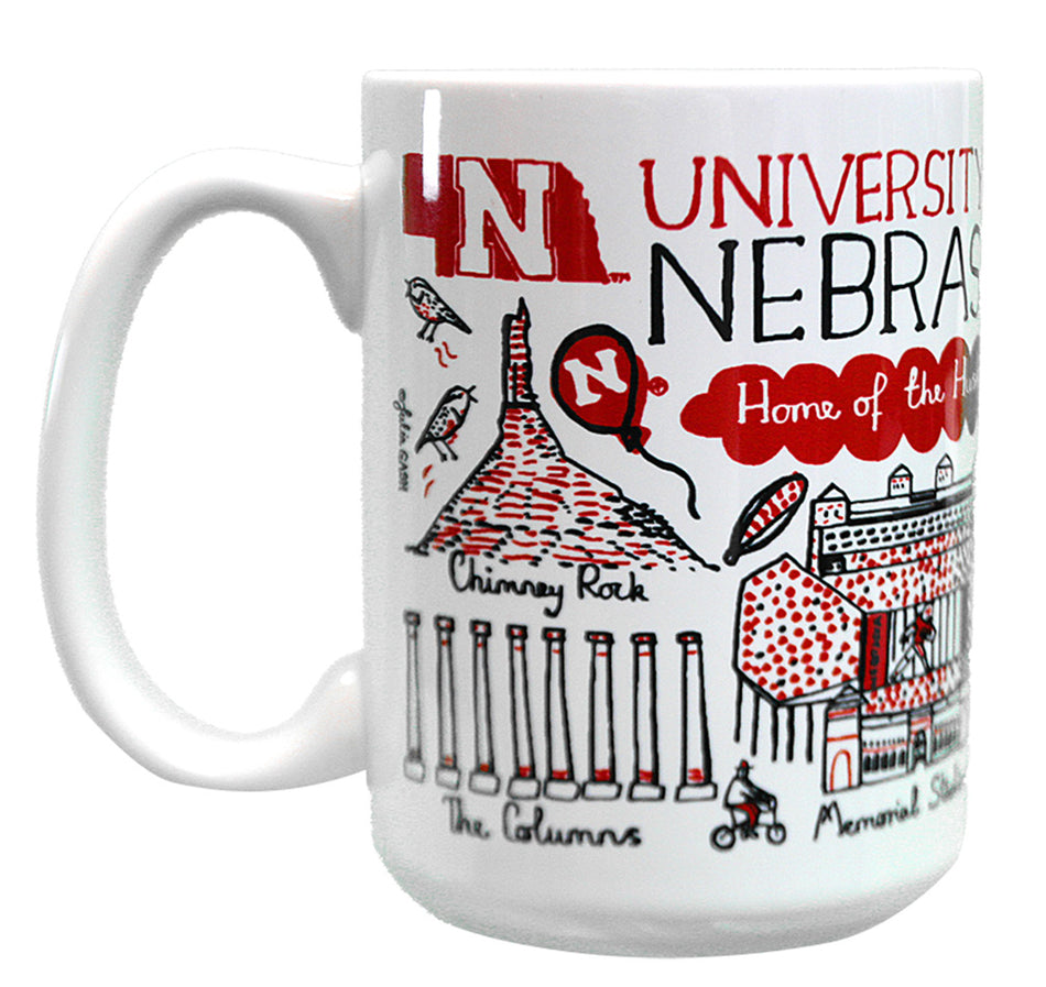 Husker Landmarks Julia Gash Mug