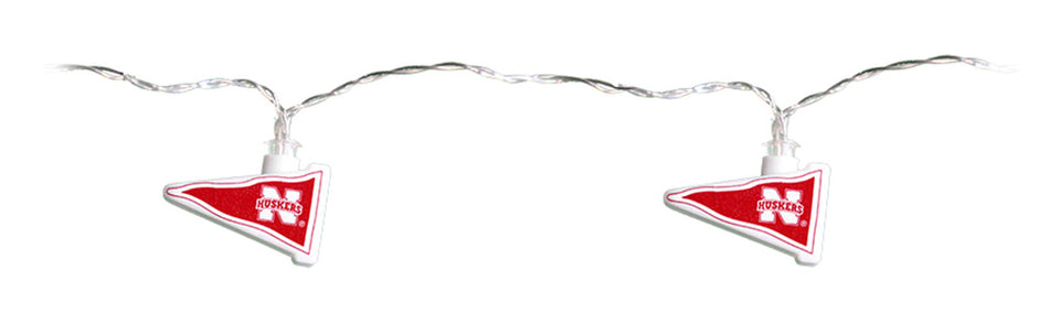 Nebraska LED Party Pennant String Lights