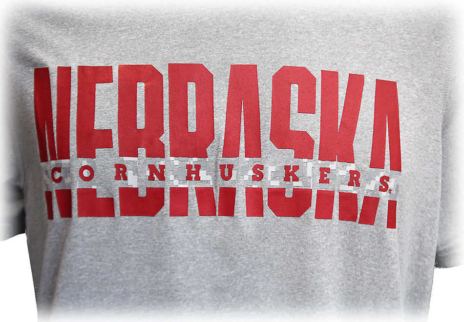Adidas Nebraska Locker Strike Creator Tee - Grey